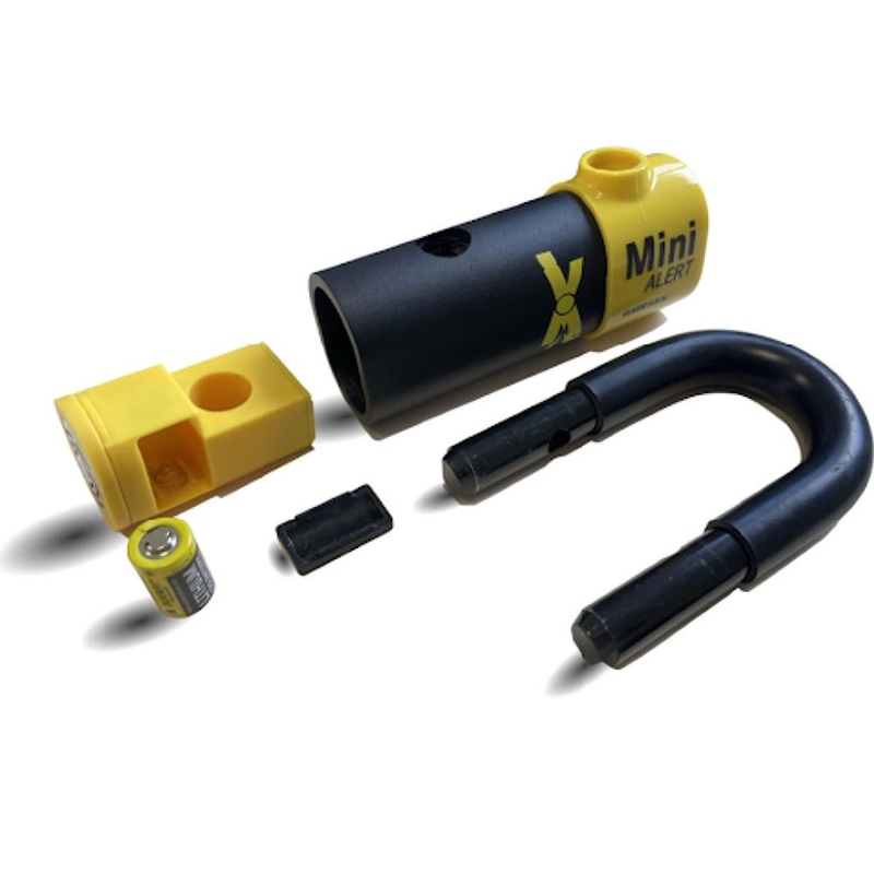 Auvray XTREM Mini Alert zavorni disk z alarmom, črne barve