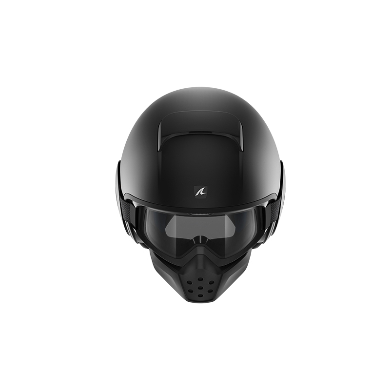 Odprta čelada SHARK DRAK Blank Mat Black Matte