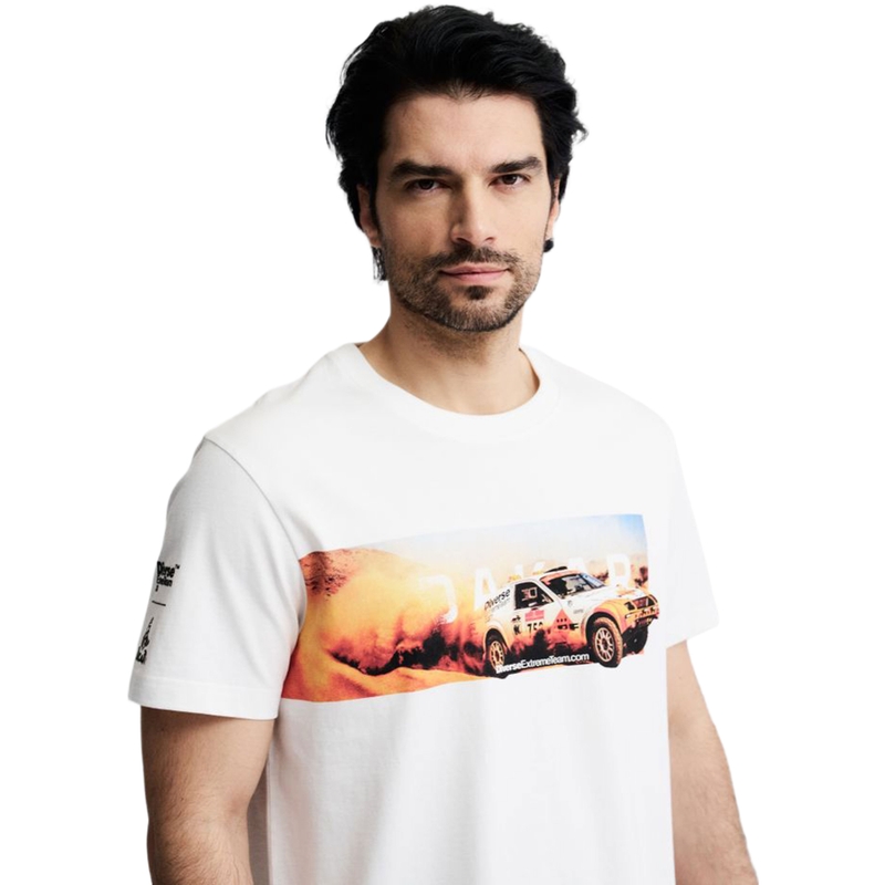 Majica Dakar Ride B bela