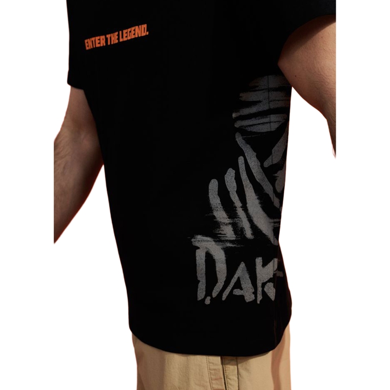 Črna majica Dakar Wind