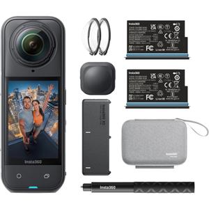 Insta360 X5 Essentials paket akcijska kamera črne barve