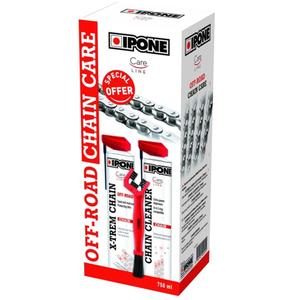 Komplet za čiščenje in mazanje verige Ipone Off Road Chain Care