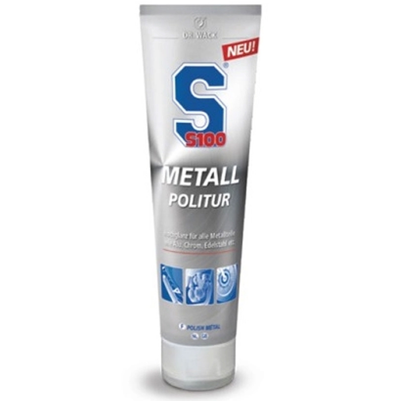 Poliranje za krom, aluminij in kovinske površine S100 100 ml