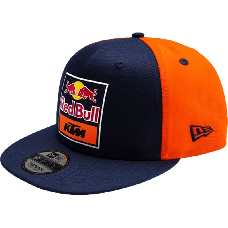 KTM Replika Flat Cap modro-oranžna