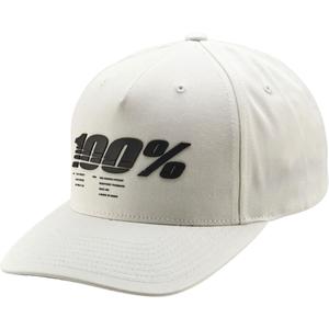 100% kapa Staunch Snapback v beli barvi