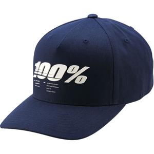 100% modra kapa Staunch Snapback