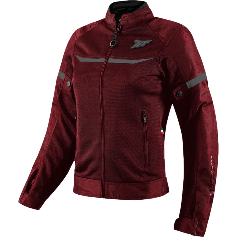Ženska motoristična jakna SEVENTY DEGREES SD-JR30.2 Mojave bordo