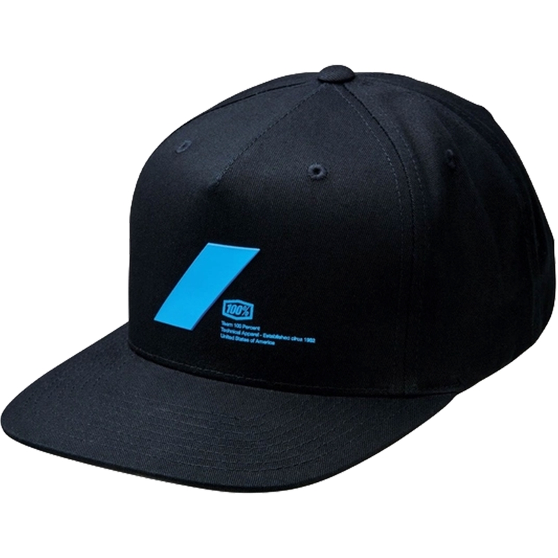 100% črna kapa Forward USA Snapback