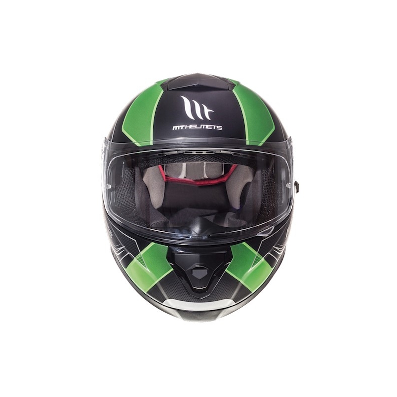 MT Thunder 3 SV Trace Integrirana motoristična čelada Black Matte Fluo Green razprodaja