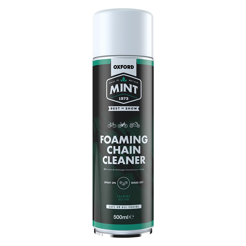 Čistilo za verige pene za motorna kolesa/kolesa MINT 500 ml