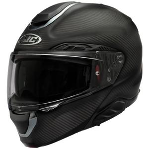 Preklopna motoristična čelada HJC RPHA 91 CARBON črna mat