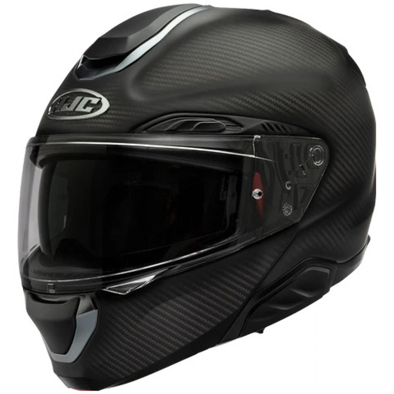 Preklopna motoristična čelada HJC RPHA 91 CARBON črna mat