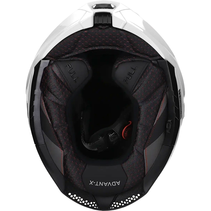 LS2 FF901 Advant X Solid White zložljiva motoristična čelada