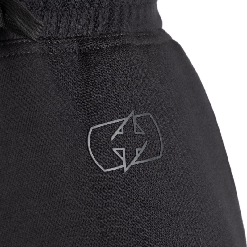 Črne motoristične skrajšane hlače Oxford Armourlite AA Joggers
