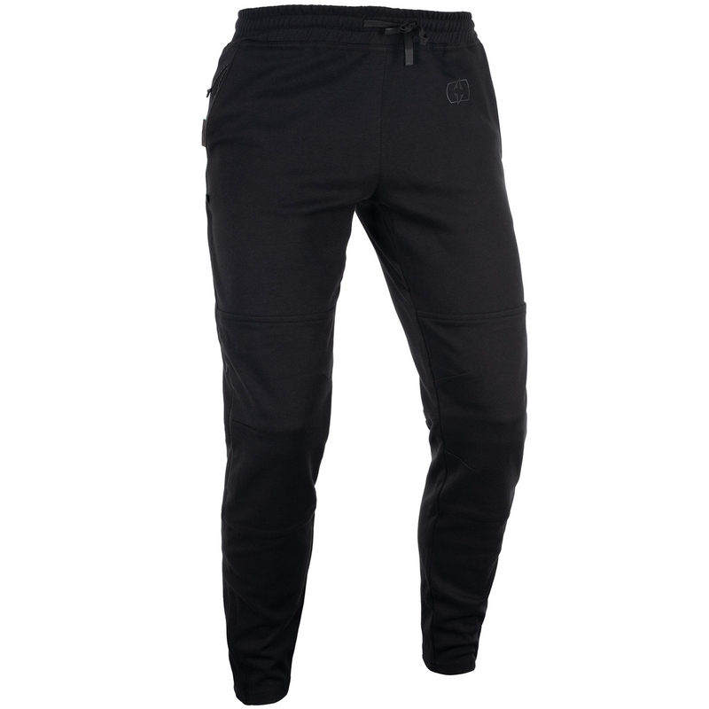 Črne motoristične skrajšane hlače Oxford Armourlite AA Joggers