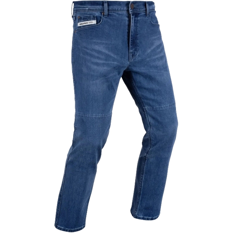 Oxford Original Approved Tailor AA motoristične kavbojke svetlo modre barve