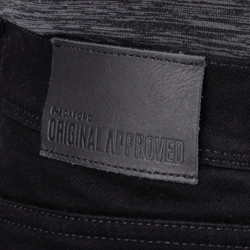 Moto kavbojke Oxford Original Approved Tailor AA črne barve