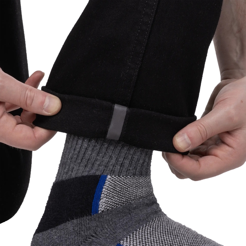 Moto kavbojke Oxford Original Approved Tailor AA črne barve