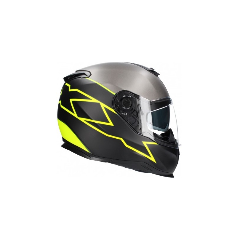 Motoristična čelada Nexx SX 100 Orion black-fluo yellow razprodaja