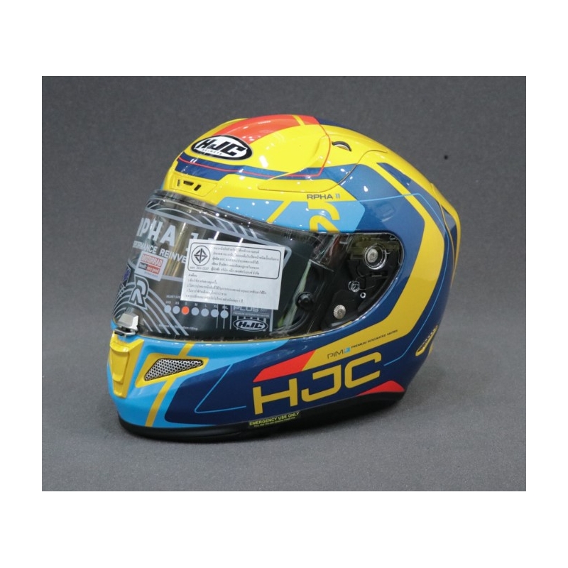 Integralna motoristična čelada HJC RPHA 11 Chakri MC23 razprodaja