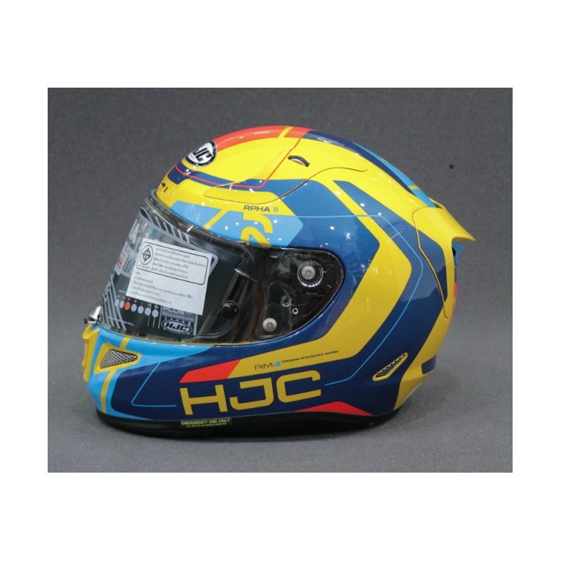 Integralna motoristična čelada HJC RPHA 11 Chakri MC23 razprodaja