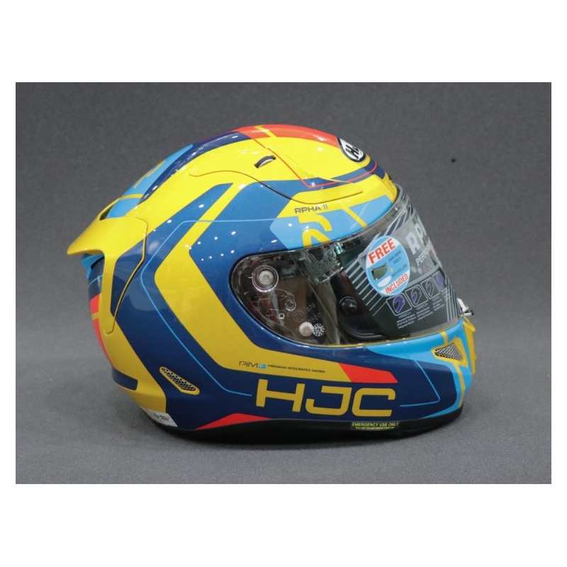 Integralna motoristična čelada HJC RPHA 11 Chakri MC23 razprodaja