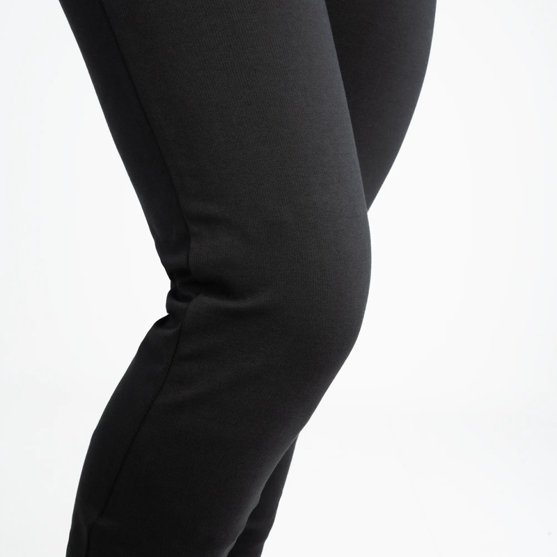 Ženske skrajšane motoristične pajkice Oxford Super Leggins 3.0 črne
