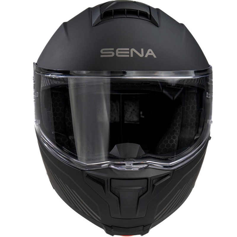 Motoristična čelada z vzmetmi SENA Specter, mat črna