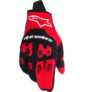 Alpinestars PRO-DURA rdeče-črne motokros rokavice