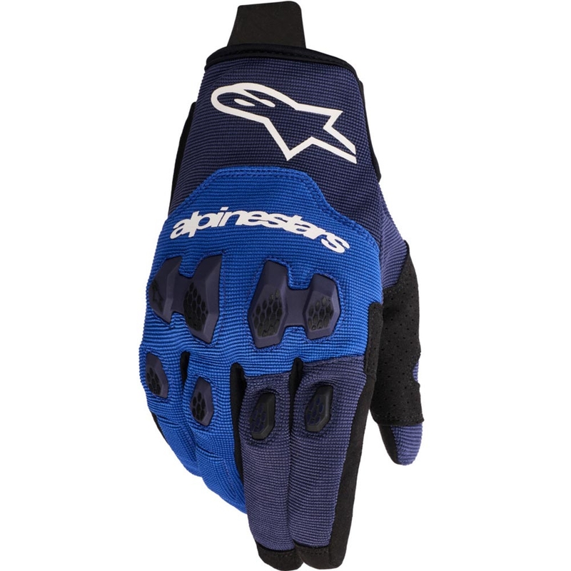 Alpinestars PRO-DURA motokros rokavice modro-bele barve