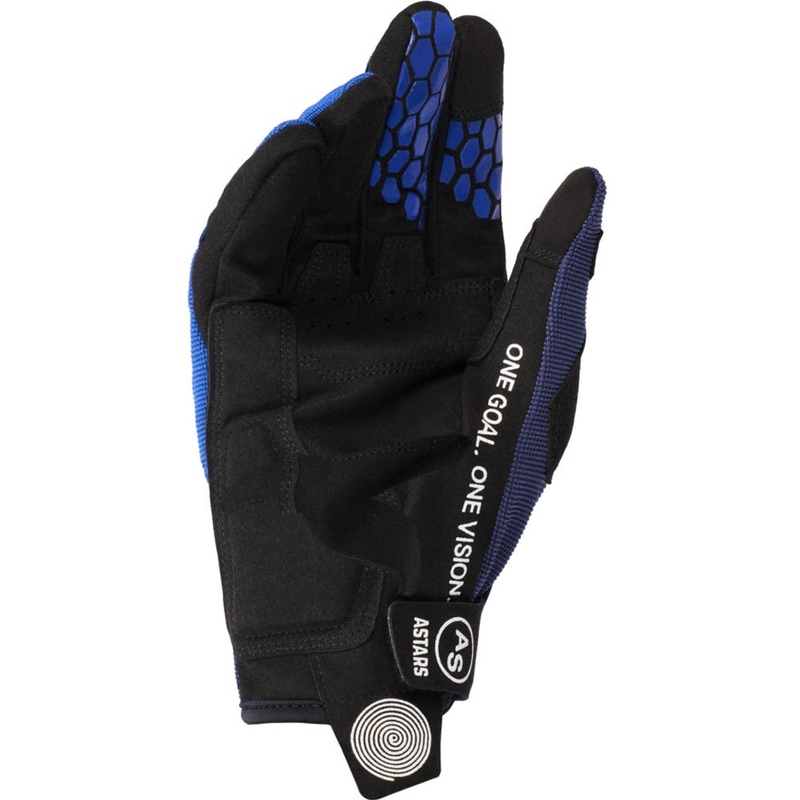 Alpinestars PRO-DURA motokros rokavice modro-bele barve
