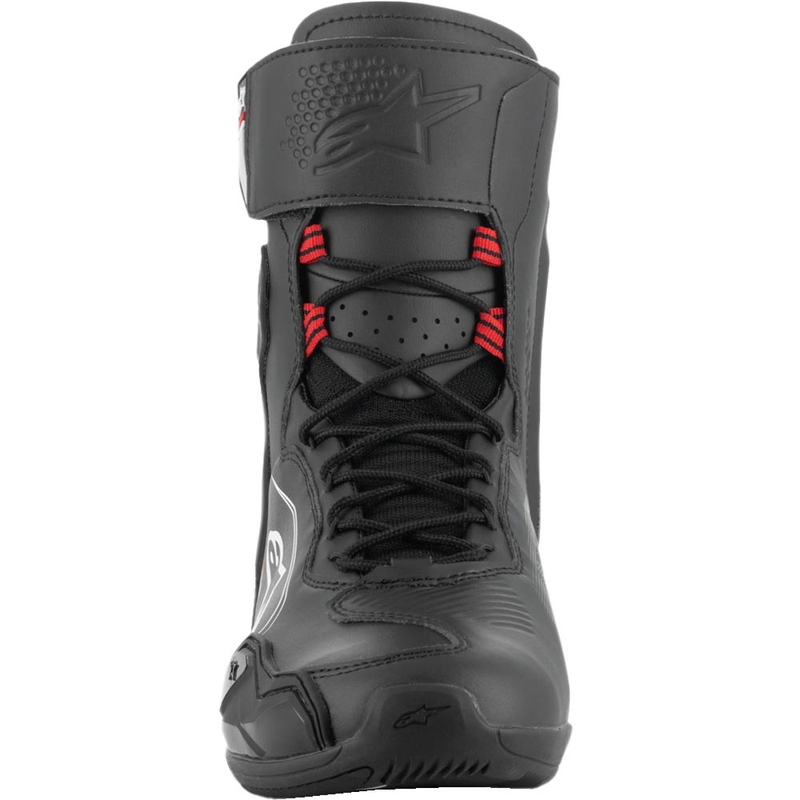 Moto škornji Alpinestars Superfaster črno-sivo-rdeči