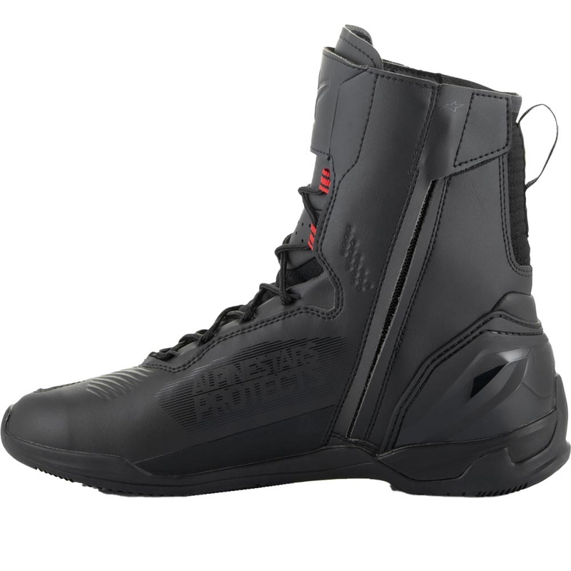 Moto škornji Alpinestars Superfaster črno-sivo-rdeči