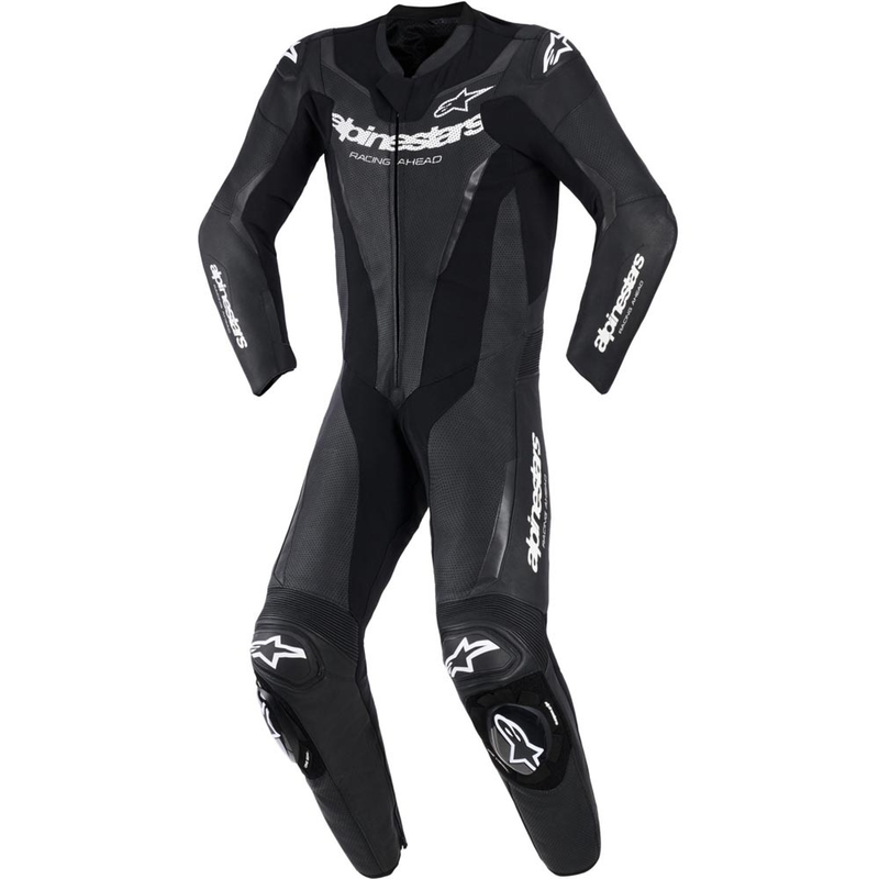 Alpinestars GP FORCE V2 enodelni motoristični kombinezon črno-bel