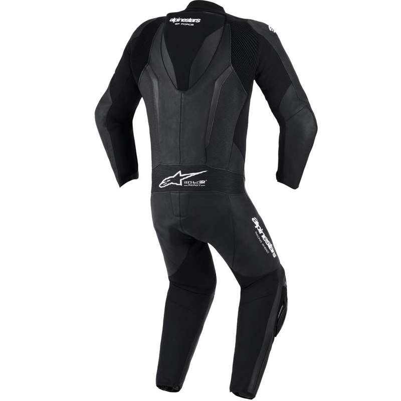 Alpinestars GP FORCE V2 enodelni motoristični kombinezon črno-bel
