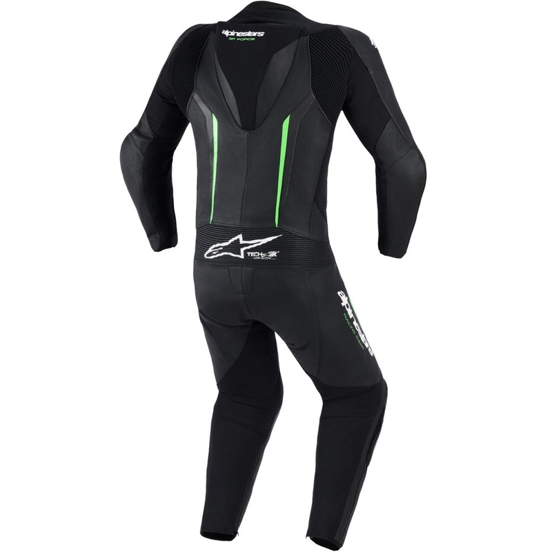 Alpinestars GP FORCE V2 enodelni motoristični kombinezon črno-zelen