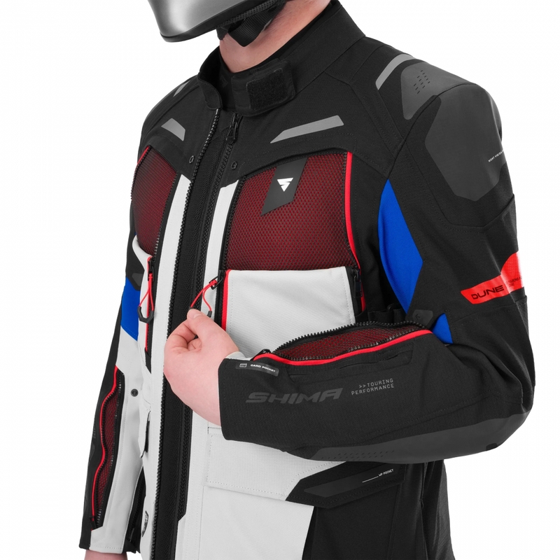 Shima Dune 2.0 motoristična jakna modra