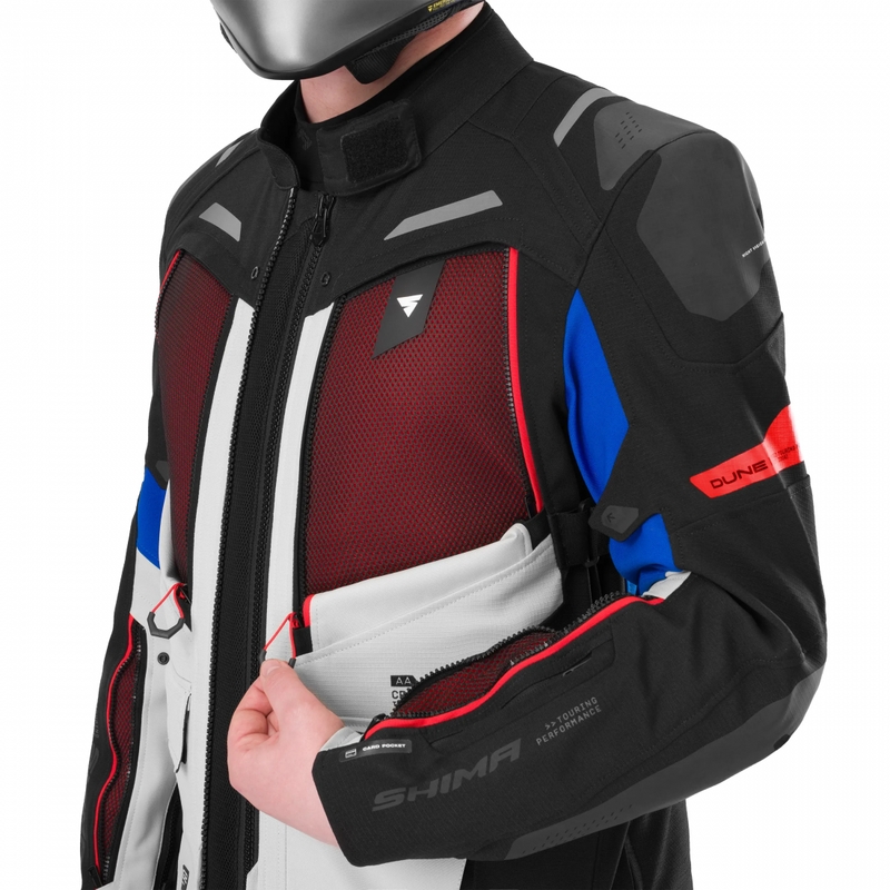 Shima Dune 2.0 motoristična jakna modra