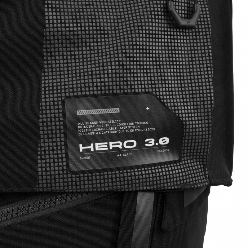 Moto jakna Shima Hero 3.0 črna