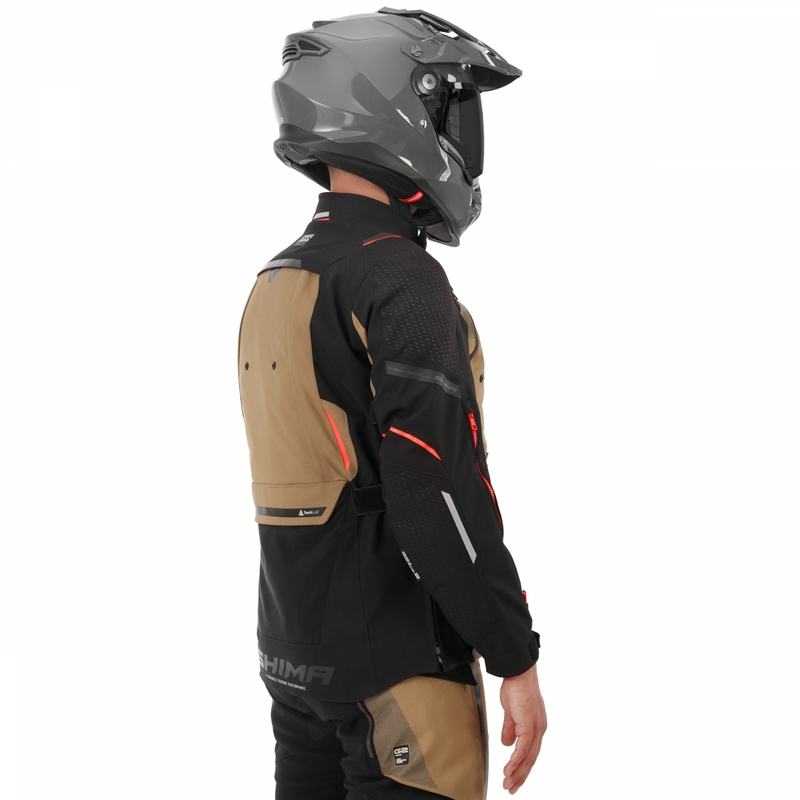 Motoristična jakna Shima Hero 3.0 rjava