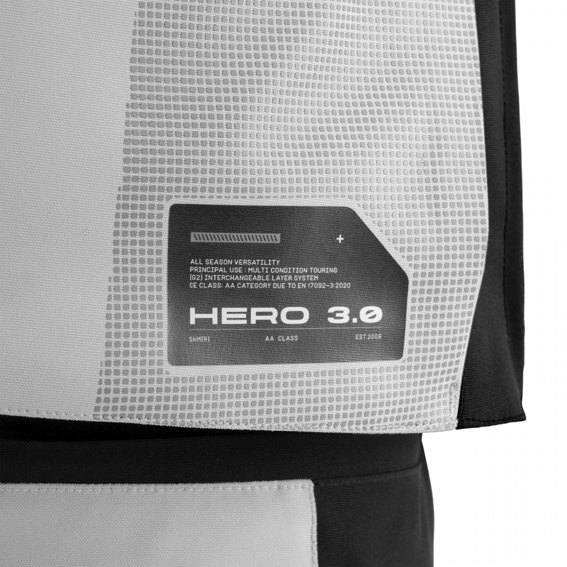Motoristična jakna Shima Hero 3.0 sivo-črna