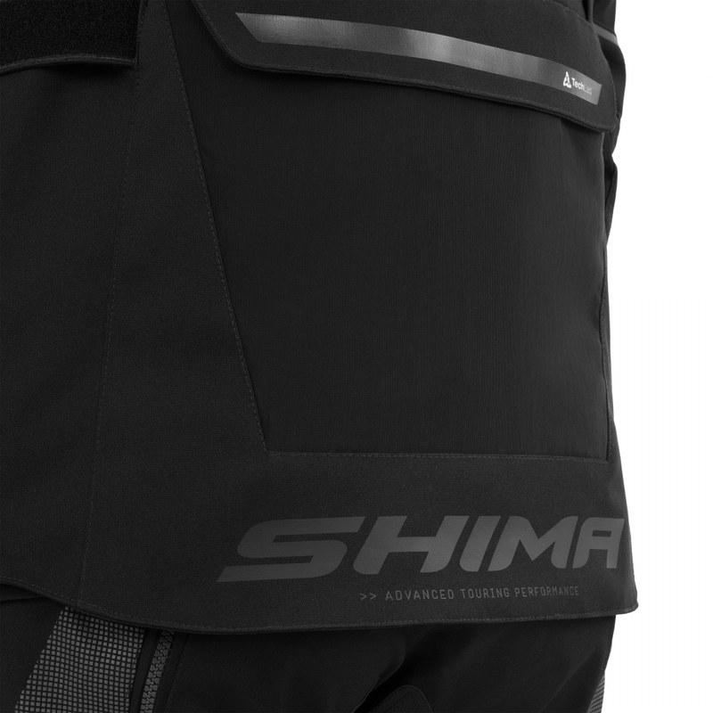 Motoristična jakna Shima Hero 3.0 sivo-rdeča