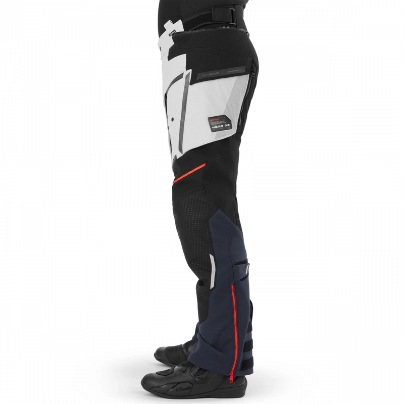 Moto hlače Shima Hero 3.0 sivo-modre