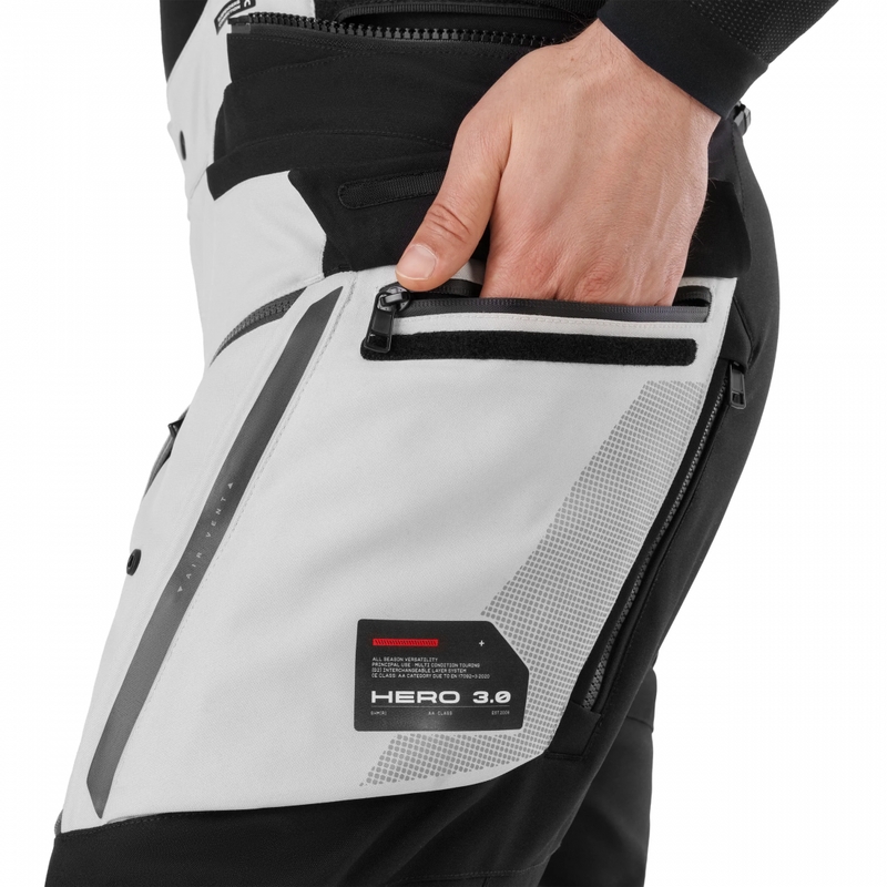 Moto hlače Shima Hero 3.0 sivo-modre