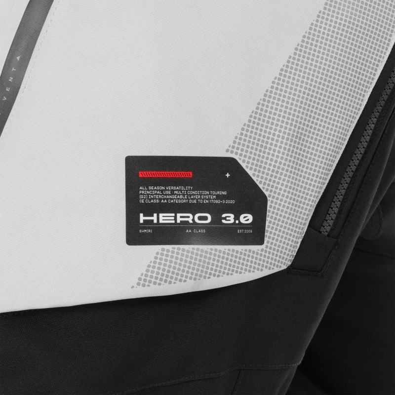 Moto hlače Shima Hero 3.0 sivo-modre