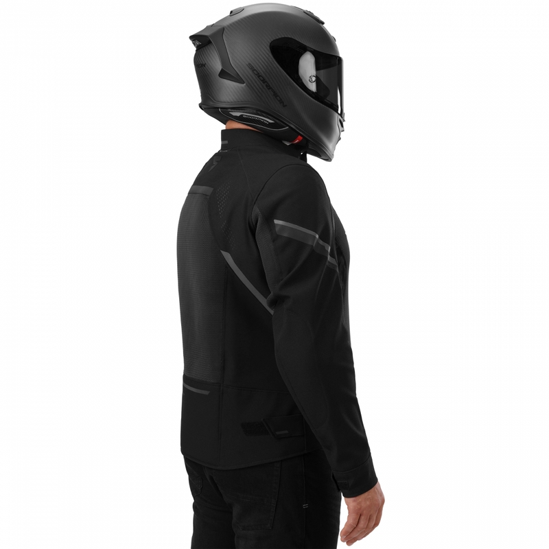 Moto jakna Shima Rush 3.0 Air črna