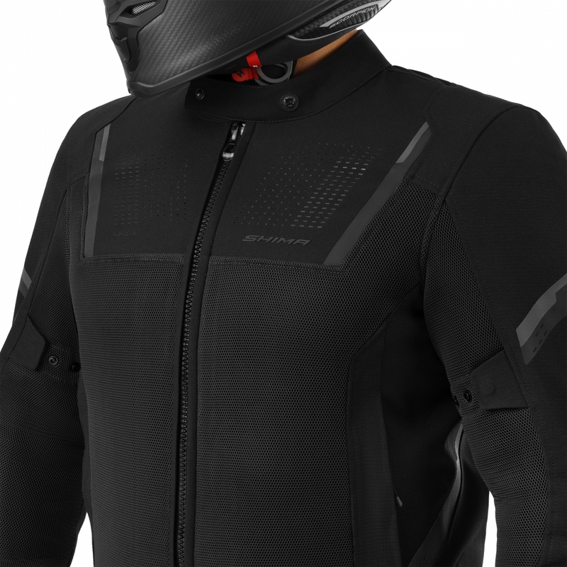 Moto jakna Shima Rush 3.0 Air črna