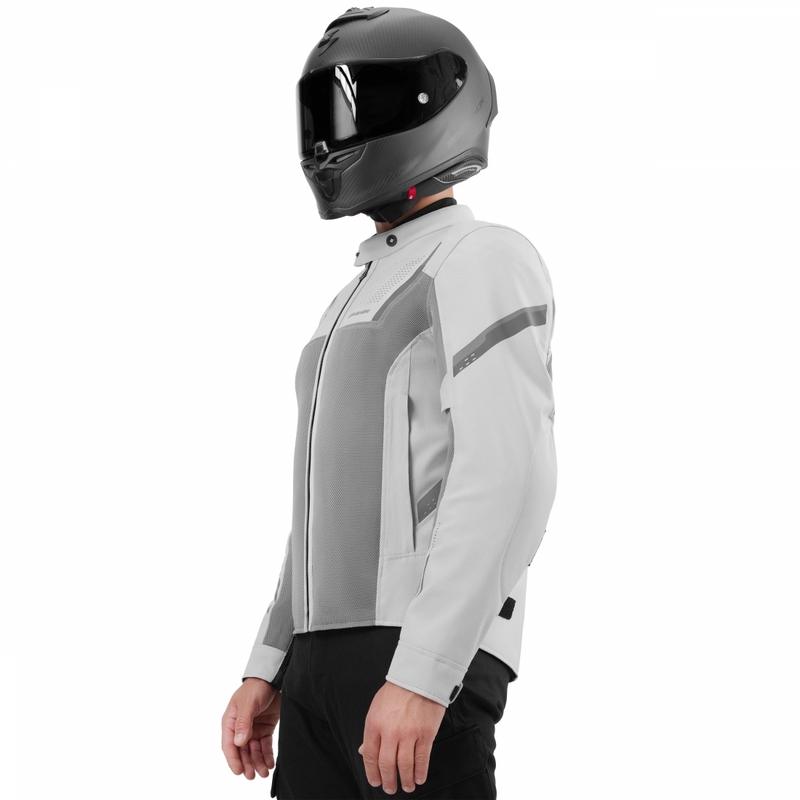 Moto jakna Shima Rush 3.0 Air siva