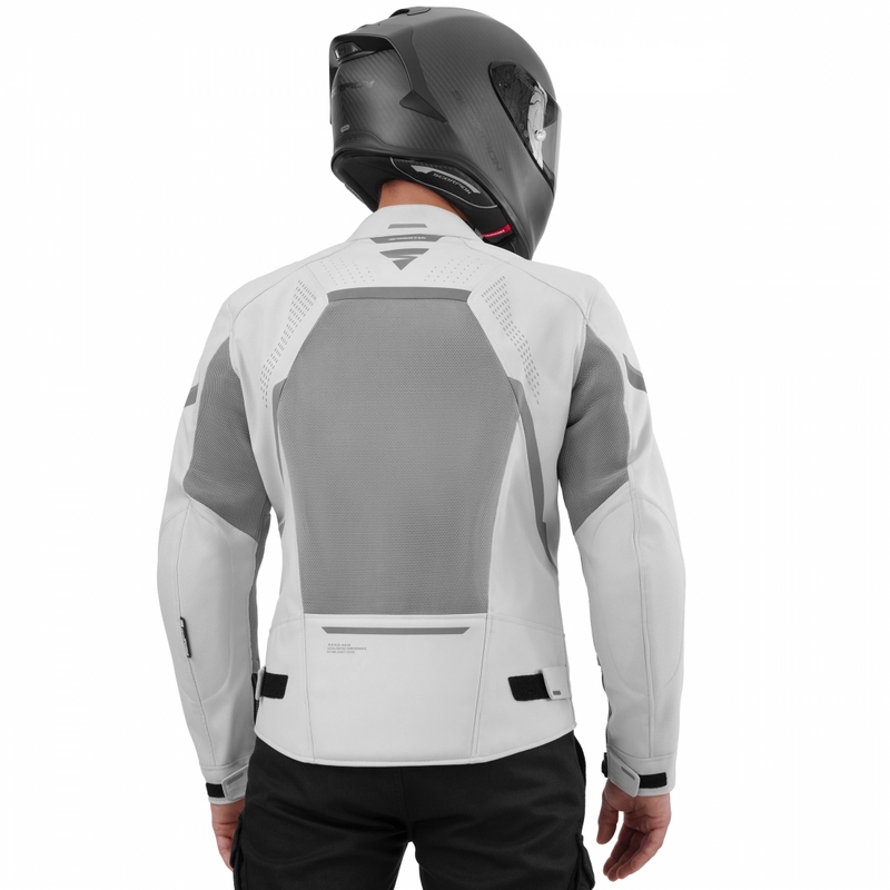 Moto jakna Shima Rush 3.0 Air siva