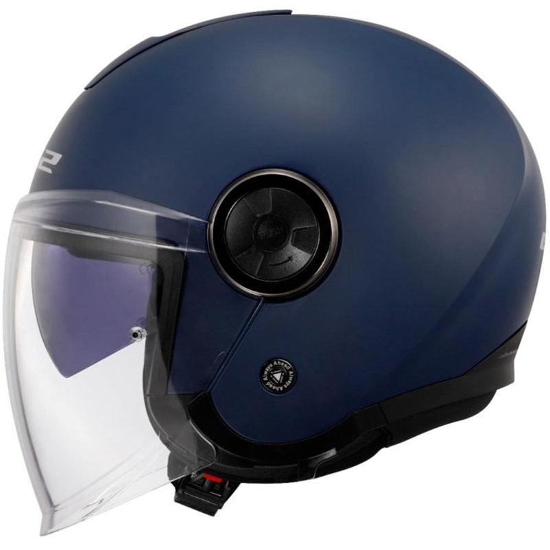 Odprta motoristična čelada LS2 OF620 Classy Solid mat temno modra